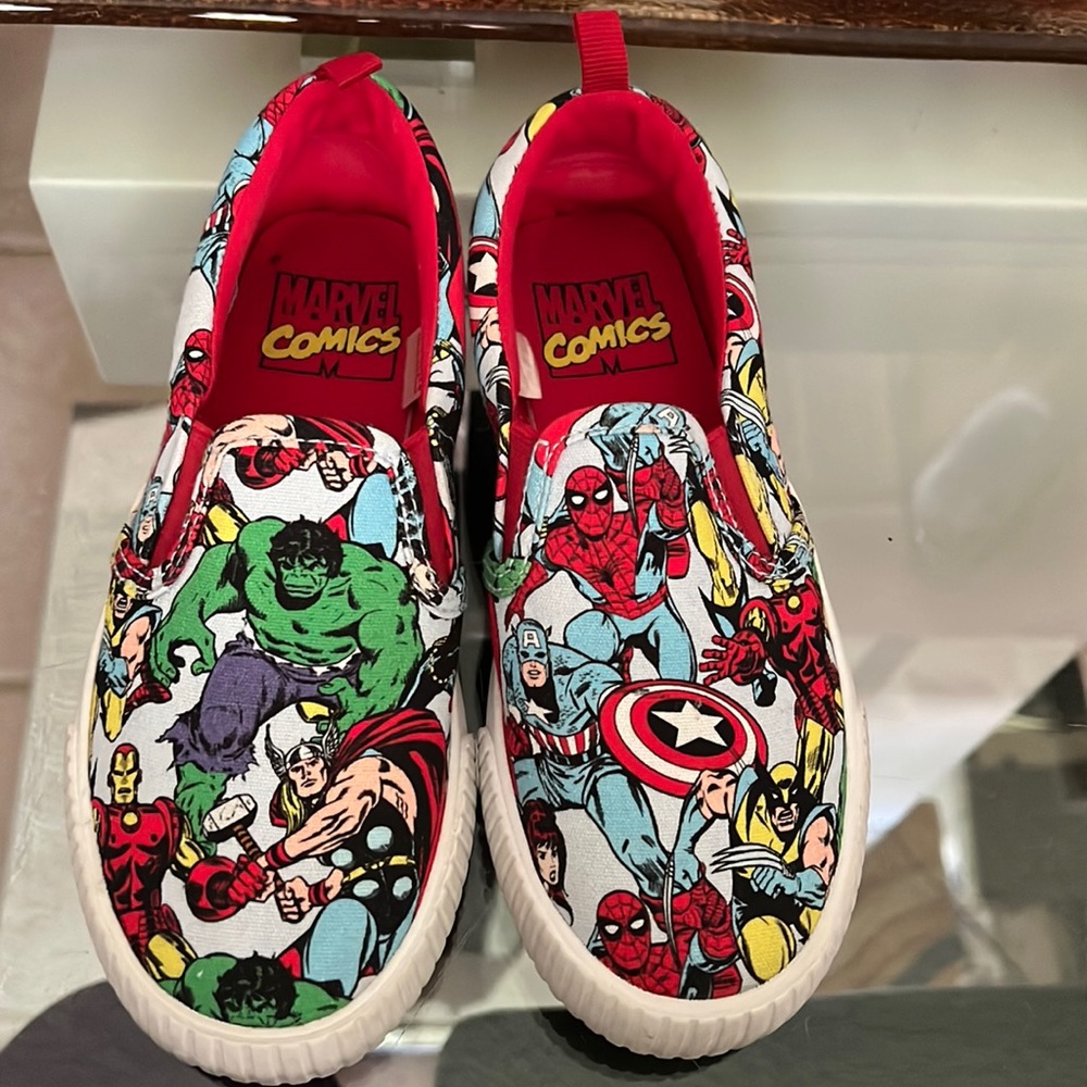 Marvel Comics shoes